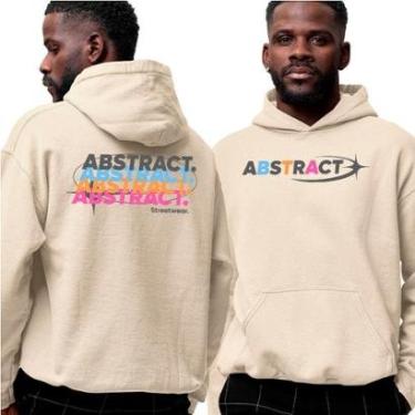 Imagem de Moletom Canguru Com Capuz‎ Logo Street Abstract Colorful-Unissex
