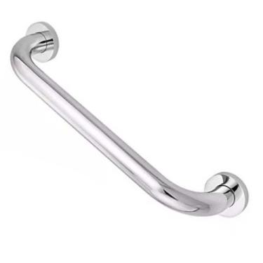 Imagem de Alça Apoio Barra Inox 30cm Banheiro Deficiente Idoso Cadeirante Acessi