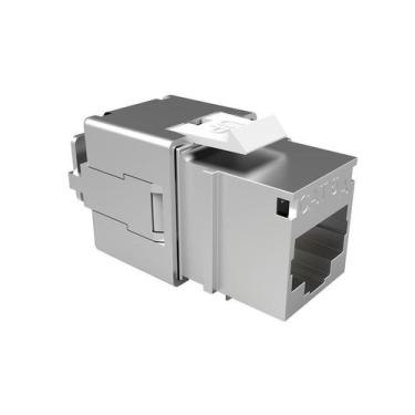 Imagem de Conector RJ Femea Keystone Cat 6a Blindado Furukawa 35080100