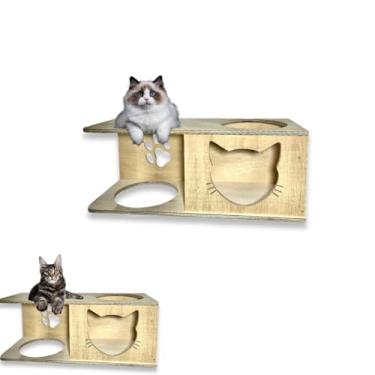 Imagem de Playground Para Gatos 1 Nicho Tamanho G Área Externa Montado Seguro