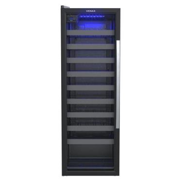 Imagem de Adega Climatizada Venax Piubella 200 Porta Invertida 209L 50 Garrafas Preto 220V