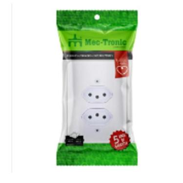 Imagem de Tomada Mectronic Millennium Dupla 2P+T 10A BC