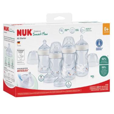 Imagem de Kit Mamadeira Essence Smart Flow Starter 6Peças Nuk