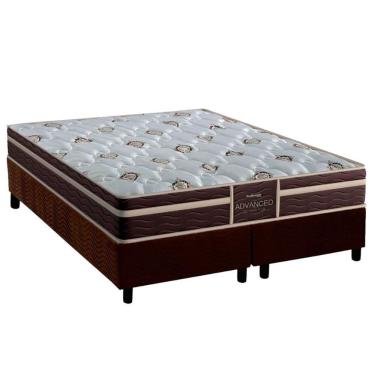 Imagem de Conjunto Box King Colchão Anatômico Probel Colchão D33 Firmepedic Prodormir Advanced Te...