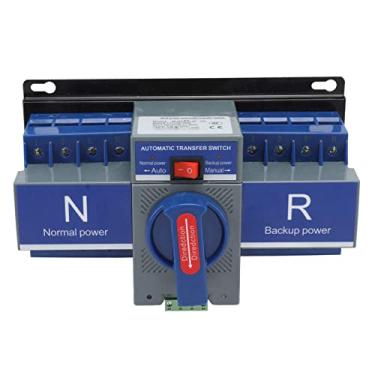 Imagem de Dual Power Automatic Transfer Switch Overload Protection PC Housing Changeover Switch Bank AC400V (50A)