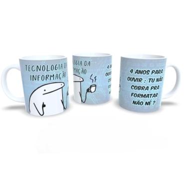 Imagem de Caneca de Profissão em Porcelana – Presente para Formatura ou Dia do Trabalho (Tecnologia da Informação)
