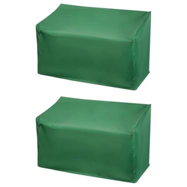 Imagem de PATIKIL Bolsa dobrável para armazenamento de mesa, 2 peças, 210D, resistente, impermeável, bolsa de armazenamento para cadeira de rodas com alça para cadeira de rodas com gravidade zero, 137 cm C x 66