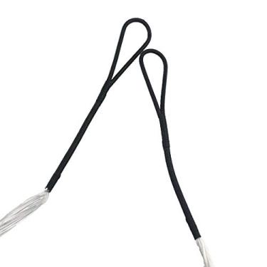 Imagem de Jwelesy 1 peça de corda de arco de substituição de 67,3 cm para besta CRS-004C 79,4 kg peso peso corda de besta de fibra de poliéster