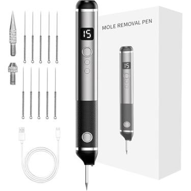 Imagem de Caneta De Plasma De 15 Velocidades, Caneta De Remoção De Marcas De Pele, Sardas Físicas, Toupeiras, Remoção De Verrugas, Sem Danos à Pele, Para Rosto, Mãos, Pescoço, Cabeça, Nariz, Braços