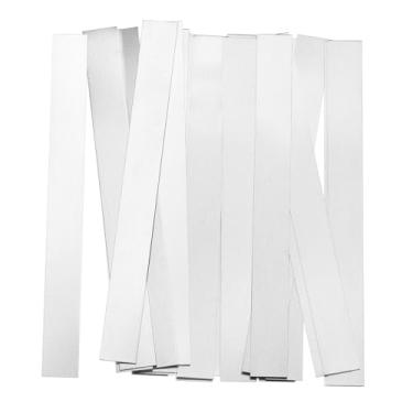Imagem de Tira de níquel puro 0,2 mm x 10 mm x 100 mm Aba de solda de bateria Aba de solda de níquel para pacote de bateria e soldagem a ponto, 25 peças