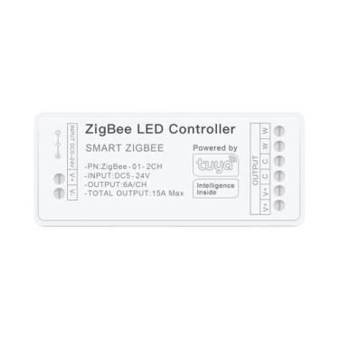 Imagem de Controlador De Fita LED CCT RGBW Smart WiFi Zigbee 3.0 Tuya Com Dimmer