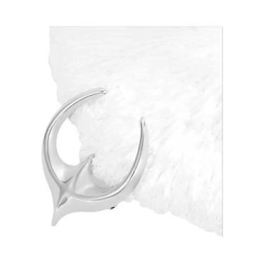 Imagem de Broche Geométrico Brilhante De Aço Inoxidável Unissex Para Mulheres, A