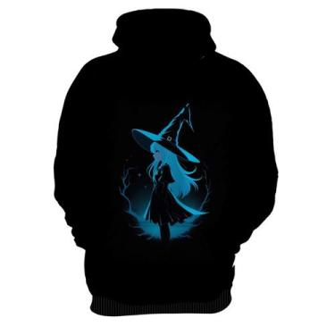 Imagem de Blusa de Frio Bruxa Halloween Azul Festa 2 - Kasubeck Store, GG