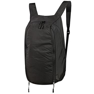 Imagem de Qudai Mochila para motocicleta, mochila dobrável, mochila para capacete, mochila dobrável de viagem com suporte para capacete, para caminhadas, acampamento, ciclismo, viagens