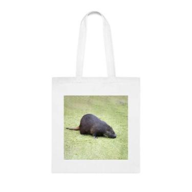 Imagem de Bolsa Hutia Cubana, presente Hutia Cubana, bolsa de ombro Hutia Cubana, bolsas reutilizáveis Hutia Cubana, ideia de presente de cesta de Natal de aniversário, presente para ela, presente