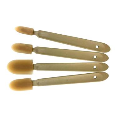 Imagem de Baoblaze 4x ferramenta removedor de calafetagem, ferramenta de acabamento de selante, espalhador de selante para canto de parede, banheira de banheiro, piso,