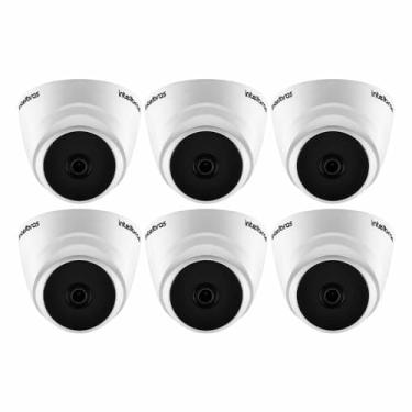 Imagem de Kit 06 Câmeras de Segurança Intelbras VHD 1520 D 5MP Dome com Visão Noturna de 20 metros Lente 2,8mm