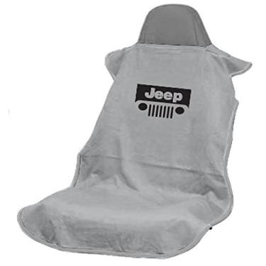 Imagem de Seat Armour SA100JEPGG cinza 'Jeep com grade' toalha protetora de assento