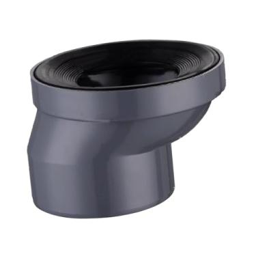 Imagem de XLWLLNJ Deslocador de Assento de Vaso Sanitário Tubo de Encanamento Acessórios para Assento de Vaso Sanitário Reparo Peça de Acessório de Banheiro Adaptador D, cinza 5cm