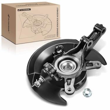 Imagem de A-Premium Conjunto de junta de direção dianteira e cubo de rolamento de roda compatível com Honda Civic 2003-2005, 1,7L, lado direito do passageiro, substitui # 51210S5AJ30, 45255S01A00, 44600S5DA00