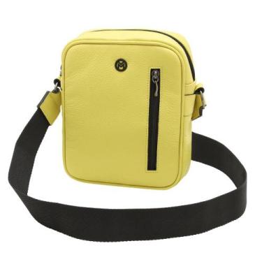 Imagem de Bolsa Crossbody de Couro Mariart Amy Pop, Citrus