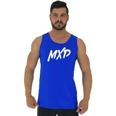 Imagem de Regata Clássica Masculina MXD Conceito Classic, P, Azul