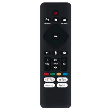Imagem de Controle remoto de voz de substituição para Philips 4K Ultra HD (2160p) Google Smart LED TV 65PUL7672/F7 55PUL7672/F7 55PUL7552/F7 50PUL7672/F7 75PUL7552/F7 5PUL7552/F7 43PUL7672/F7 43PUL7672/F7 2/F7