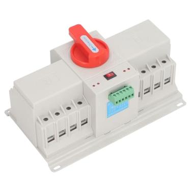 Imagem de Interruptor de Transferência Automática de Energia Dupla 4P, Interruptor de Comutação de Gerador Doméstico, Disjuntor de Energia Eletrônico (125A)