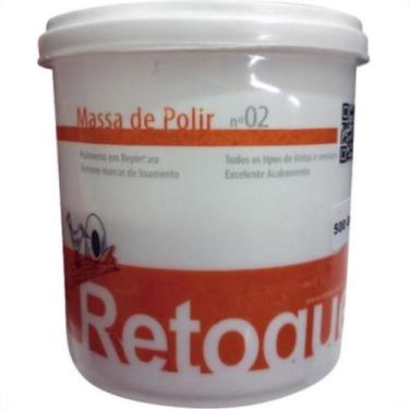 Imagem de Massa P/Polir Retoque N2 500Gr - MAXI RUBBER