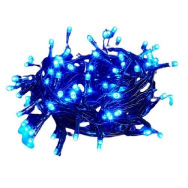 Imagem de Pisca Pisca 100 Leds 220v Azul 9 Metros - Fuxing
