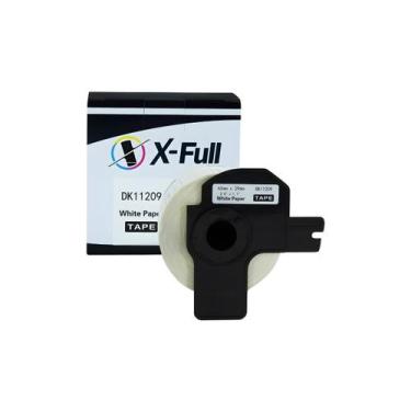 Imagem de Etiqueta Brother DK 1209 62MM Preto No Branco Generico - IMPORTED