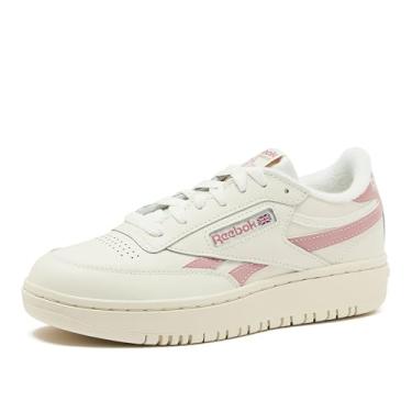 Imagem de Reebok Tênis feminino Club C Double Revenge, Giz/rosa fumê, 38