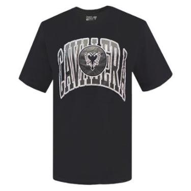 Imagem de Camiseta Cavalera Preto Comfort Logo Middle Eagle-Masculino