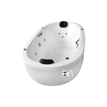 Imagem de Banheira de Hidro Serra da Canastra com Abas Tamanho: 1,90 X 1,07 X 0,