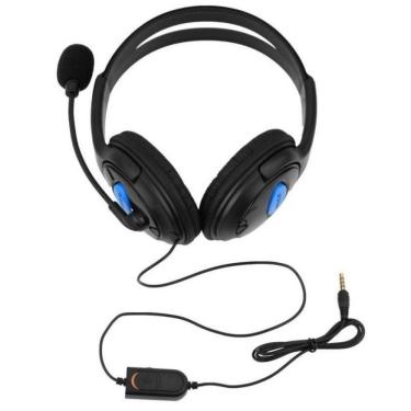 Imagem de Fone Headset Gamer para Playstation 4 Ps4 com Microfone Cabo P3