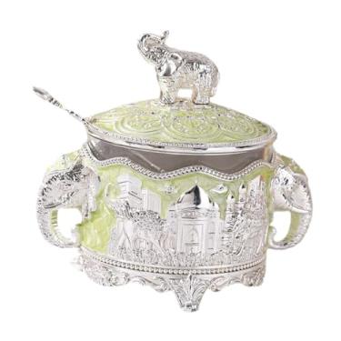 Imagem de Ioensy açucareiro, recipiente para açúcar, dispensador de vidro, pote para temperos, armazenamento, pote para de cozinha, cozimento, casa