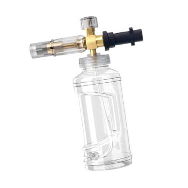 Imagem de Ioensy Pulverizador de espuma para lavagem de carros, bico ajustável de alta pressão, portátil, conector rápido de 1/4'', ferramenta de lavagem de, 28x15x10cm