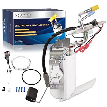Imagem de MOSTPLUS Conjunto de bomba de combustível SP2007H de 57 litros compatível com Ford F Super Duty F-150 F-250 L6 4.9L V8 5.0L 5.8L 7.5L 1990-1997 (tanque traseiro do tanque de aço do eixo posterior)