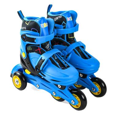 Imagem de Patins Super Game 32 à 35 Play&Fun Azul