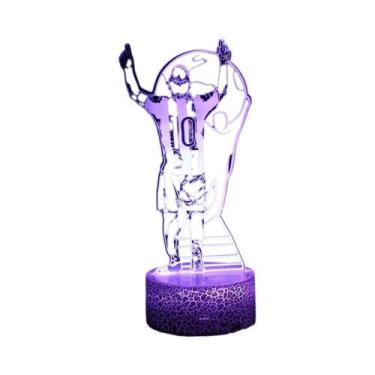 Imagem de Cristiano Nathan LED Luz Noturna 3D 7/16 Cores Variáveis Iluminação Vi