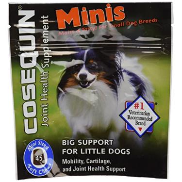 Imagem de Cosequin Minis Msm Omega3 Cães Pequenos 45 Tabts Macios Avst