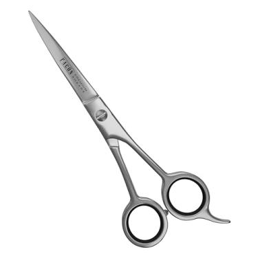 Imagem de Tesoura de corte de cabelo Facón – Tesoura de cabelo profissional de 16,5 cm, tesoura de barbeiro para salão de beleza, aço inoxidável japonês, tesoura premium de corte de precisão para homens