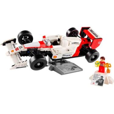 Imagem de Bloco de Montar LEGO 693 Peças Icons Mclaren Mp4/4 e Ayrton Senna