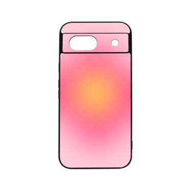 Imagem de qizjio Capa de telefone Aura à prova de choque protetora rosa para Google Pixel 8A