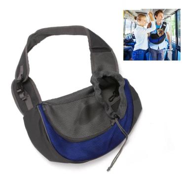 Imagem de Bolsa Canguru Cachorro Gato Cao Pet Carregador Mochila Pequeno Porte Ombro Costas Animal de Estimaçao Caminhada