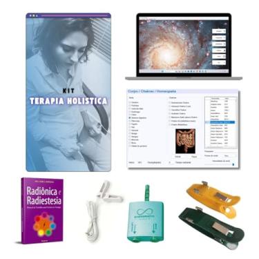 Imagem de Interface Bio Frequency Pro - Sistema Programável de Frequências para Pesquisa Biofísica e Padrões Energéticos - Software Completo de Ressonância Biofeedback com Adaptador e Eletrodos