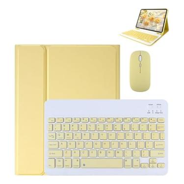 Imagem de Kit Capa para Samsung S7/S8: Capa para Tablet + Teclado Removível + Mouse