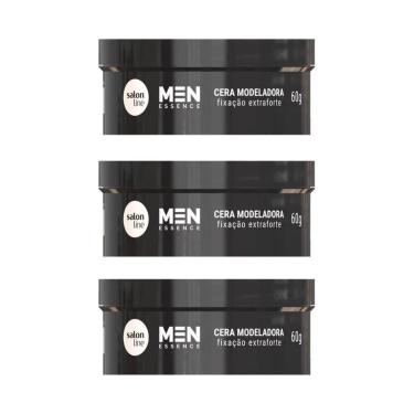 Imagem de Cera Capilar Salon Line 60G Men Modeladora Extraforte - 3Un