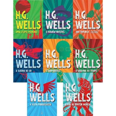 Imagem de Kit Clássicos da Literatura Mundial Autor: H. G. Wells Ficção Científi