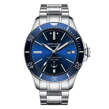 Imagem de Relogio North Edge Anchor Automático Vidro Safira-Masculino